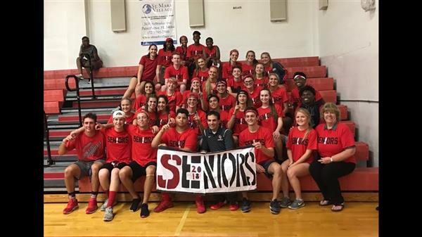 Seniors in the gym Seniors in the gym